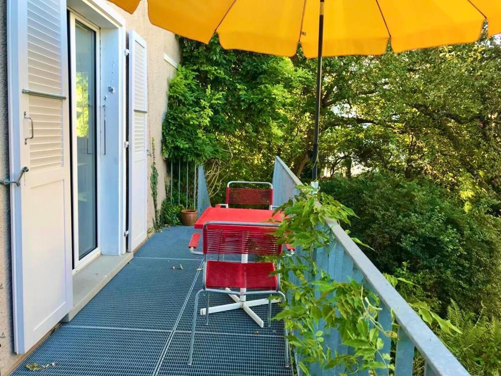 Bed and Breakfast Au Jardin Zuchwil Exterior foto