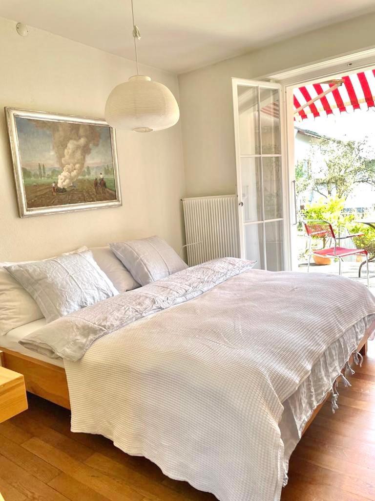 Bed and Breakfast Au Jardin Zuchwil Exterior foto